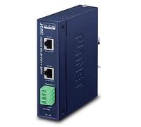 Planet IPOE-173S divisore di rete Blu Porta industriale 10/100/1000Mbps 802.3bt PoE++ Splitter
