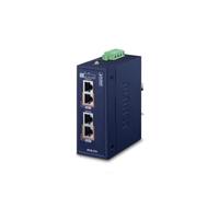 PLANET IPOE-270 - Iniettore Hub PoE++ Industriale 2 Porte 802.3bt Type 4, Multi-Gigabit 5GBASE-T, Budget 180W
