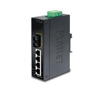 PLANET ISW-511T switch di rete Non gestito L2 Fast Ethernet [10/100] Nero (PLANE