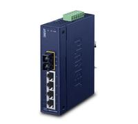 PLANET ISW-511TS15 switch di rete Non gestito L2 Fast Ethernet (10/100) Blu