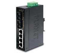 PLANET ISW-621 switch di rete Non gestito L2 Fast Ethernet (10/100) Nero