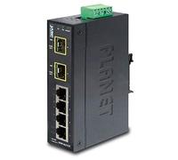 PLANET ISW-621TF - 4-port Industrieller Ethernet Switch 4 x 10/100Base-TX, 2 x 100Base-FX SFP IP30, -40 bis 75øC