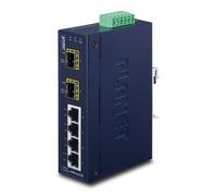 PLANET ISW-621TF switch di rete Non gestito L2 Fast Ethernet (10/100) Blu4711213