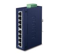 Planet Switch di rete ISW-801T L2 Non gestito Fast Ethernet 10/100 Full Duplex Blu