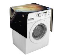 Planet Jupiter Copertura per lavatrice con tasche portaoggetti Rondella Asciugatrice Top Copertura antipolvere 137,9 x 52,1 cm Frigorifero Cucina Cuscinetti protettivi Decorazione per la casa