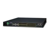 Planet Layer 3 16 porte 100/1000X SFP + 8 porte Gigabit TP/SFP, SGS-6341-16S8C4XR (SFP + 8 porte Gigabit TP/SFP 1000X SFP + 4 porte 10G SFP+ switch Gigabit gestito con 12V DC Redund)