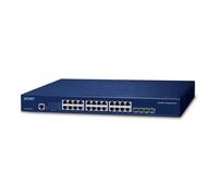 PLANET Layer 3 24-Port 10/100/1000T Gestito L3 Gigabit Ethernet [10/100/1000] 1U