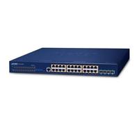 PLANET - Layer 3 24-port 10/100/1000t Gestito L3 Gigabit Ethernet (10/100/1000) 1u Blu - SPEDIZIONE GRATUITA