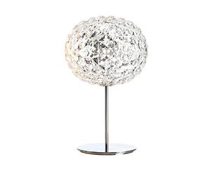 Planet LED lampada da tavolo con piede Ø33 cm Design kristall/H 53cm/ Ø 33cm/Standfuß silberfarben