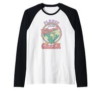 Planet Love Keep It Green Maglia con Maniche Raglan