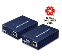 PLANET LRP-101U-KIT moltiplicatore di rete Ricevitore e trasmettitore Blu 10, 100 Mbit/s [LRP-101U-KIT]