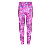 Planet Mermaid Leggins da nuoto per bambini a forma di sirenetta, colori vivaci, impermeabili, resistenti allo sbiadimento e al cloro., Oceano Bacio, 6-7 Anni