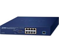 Planet MGS-910XP 8 porte 10/100/1000/2500T 802.3at PoE 1 porta 10G SFP Switch Multigigabit Ethernet (budget PoE da 120 Watt mo
