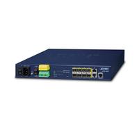 PLANET MGSD-10080F switch di rete Gestito L2+ 1U Blu (13 8-Port 100/1000Base-X -