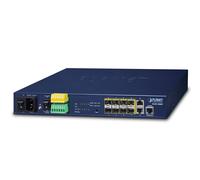 Planet switch di rete MGSD-10080F Gestito L2+ 1U 8 porte 100/1000Base-X Blu