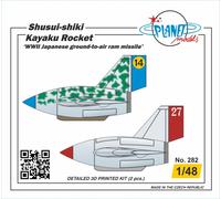 PLANET MODELS 129-PLT282 RAZZO SHUSUI-SHIKI KAYAKU 'WWII GIAPPONESE TERRA-ARIA