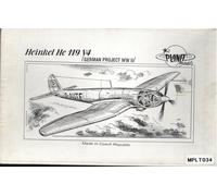 PLANET MODELS RESIN KIT HEINKEL HE 119 V4 - 1/72 PLT 034