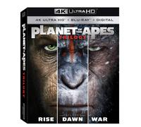 Planet of the Apes Trilogia 1-3 – Andy Serkis – 4K UHD Blu-ray
