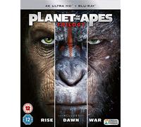 Planet of the Apes Trilogy (4K UHD Blu-ray)