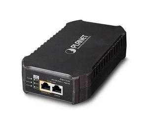 PLANET POE-175-95 divisore di rete Supporto Power over Ethernet [PoE] Nero (Single-Port 10/100/1000Mbps - 802.3bt PoE Injector NEW
