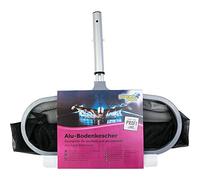 Planet Pool - Retino Professionale per Piscina, con Telaio in Alluminio Rinforzato, Colore: Argento/Nero