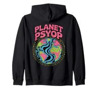 Planet Psyop Cospirazione UFO Alien Abduction Agenda Segreta Felpa con Cappuccio