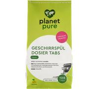 planet pure Tabs Dosatrici per Lavastoviglie - 120 pezzi