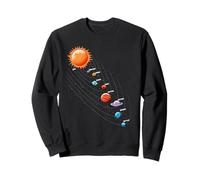 Planet Science Nerd Geek Physics Universe Sun Felpa