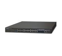 PLANET SGS-6341-24T4X switch di rete Gestito L3 Gigabit Ethernet (10/100/1000) 1U Nero