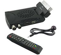 PLANET SHOP - Mini Decoder Digitale Terrestre Scart Dvb-t2 Usb Scart Hdmi 180°