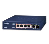 Planet Switch 4-Port 10/100TX 802.3AT Poe + 2-Port 10/100TX (60W)
