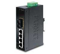 PLANET - ISW-511S15, IEEE 802.3, IEEE 802.3u, IEEE 802.3x, No gestito, L2, Fast Ethernet (10/100) , Nero, -10 - 60 °C - SPEDIZIONE GRATUITA