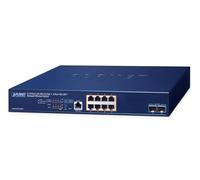 PLANET Layer 3, 8 porte 2.5GBASE-T Gestito L3 2.5G Ethernet (100/1000/2500) Supporto Power over Ethernet (PoE) 1U Blu