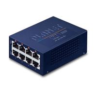 PLANET UPOE-400 switch di rete Fast Ethernet (10/100) Supporto Power over Ethernet (PoE) Blu
