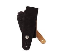Planet Waves 25SS00-DX Tracolla per Chitarra, in Pelle Scamosciata, Nero
