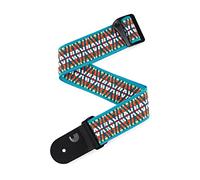Planet Waves 50CT04 Tracolla per Chitarra con Sistema di Aggancio Planet Lock, in Cotone, Marrone