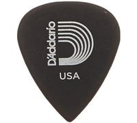 Planet Waves 6DBK7 - Plettro, in duraline, forma standard, Extra Heavy, 10 pezzi, Colore Nero