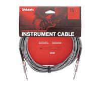 Planet Waves D'Addario Custom Series - Cavo intrecciato per strumenti, grigio, 4,5 m