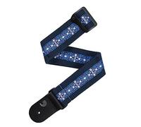 Planet Waves Blu D'Addario Deluxe-Tracolla per Chitarra, in Cotone, Colore, Unisex-Adulto