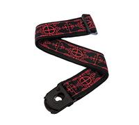 Planet Waves 50PLA12 Tracolla per Chitarra con Sistema di Aggancio Planet Lock, Multicolore (Voodoo)