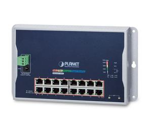PLANET WGS-4215-16P2S switch di rete Gestito L2 Gigabit Ethernet [10/100/1000] Supporto Power over Ethernet [PoE] Nero (IP40, I NEW