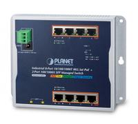 PLANET WGS-4215-8P2S switch di rete Gestito Gigabit Ethernet (10/100/1000) Supporto Power over (PoE) Nero [WGS-4215-8P2S]