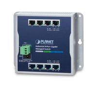 PLANET WGS-4215-8T switch di rete Gestito Gigabit Ethernet [10/100/1000] Nero (I