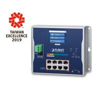 PLANET WGS-5225-8P2SV switch di rete Gestito L2+/L4 Gigabit Ethernet (10/100/1000) Supporto Power over Ethernet (PoE) Nero