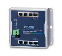 PLANET WGS-804HPT switch di rete Gestito Gigabit Ethernet [10/100/1000] Supporto