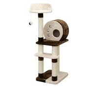 Planet X tiragraffi albero rampicante marrone/beige 50 x 40 x 127 cm
