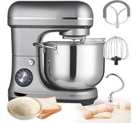 Planetaria Professionale 2000W, capacità 10L, 8 velocità, Testa Inclinabile, Gancio per Impasto - Ideale per Panifici, Ristoranti, Pizzerie e Scuole - Motore Potente e Robusto