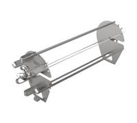 Planetario spiedini per girarrosto barbecue inox (43,7x15,2cm) CRAFTED GOURMET Silver 7685