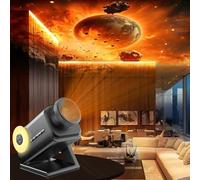 Planetarium - Proiettore Galaxy 3D, 60 modalità scena integrate, con altoparlante Bluetooth e telecomando, proiettore di stelle per soggiorno e camera da letto, adatto per regali per bambini, adulti