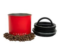 Planetary Design Airscape - Contenitore per caffè in acciaio inox, contenitore per alimenti, coperchio ermetico brevettato negli Stati Uniti, spingendo l'aria in eccesso per preservare la freschezza